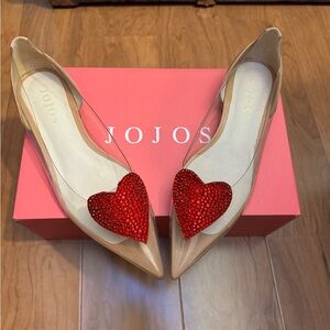 Jojos heart flats